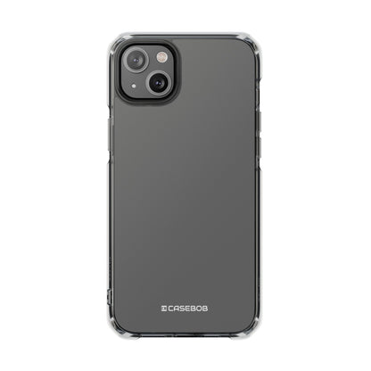 Dim Gray - Clear Impact Case for iPhone