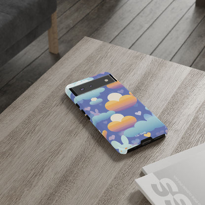Bunnies Dance Among Clouds - Google Pixel Case