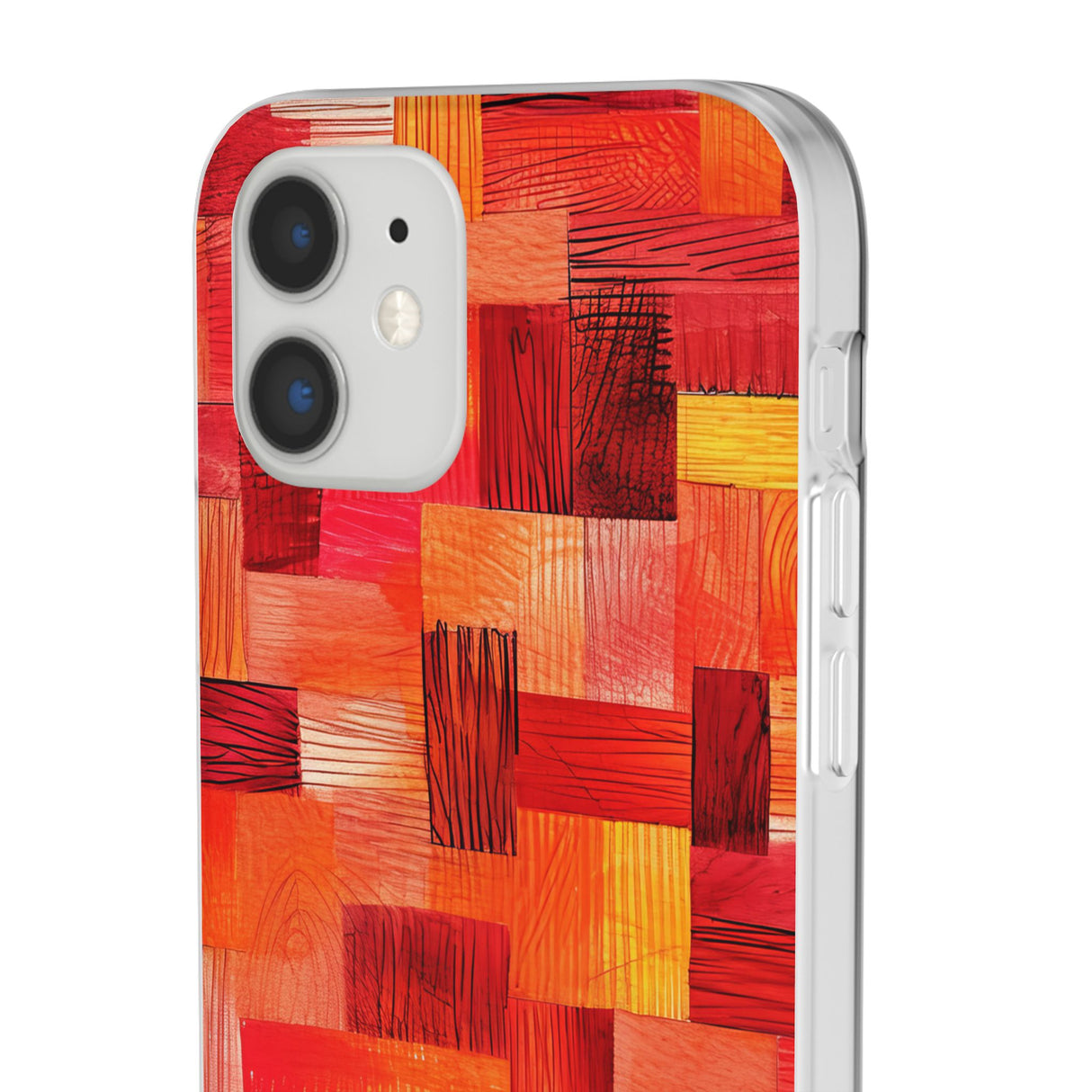 Warm Tone Pattern | Phone Case for iPhone (Flexible Case)