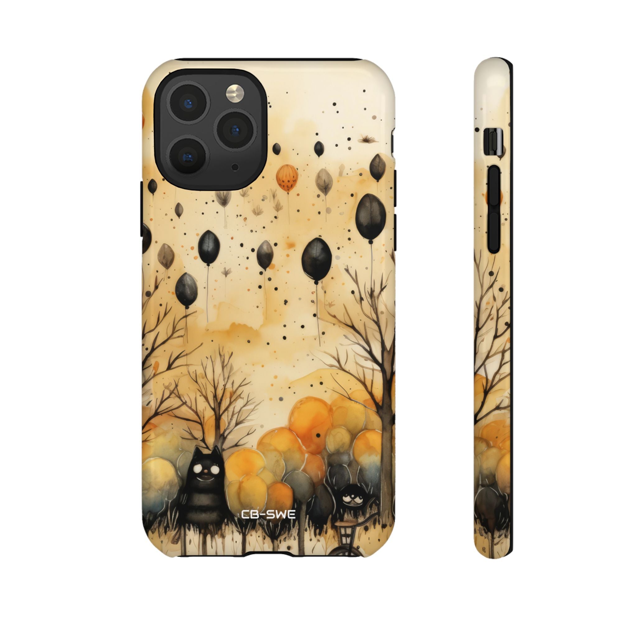 Balloons Drift Skyward - iPhone Case