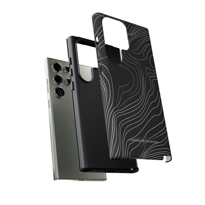 Contour Waveform Flow Samsung S23 - Tough Phone Case