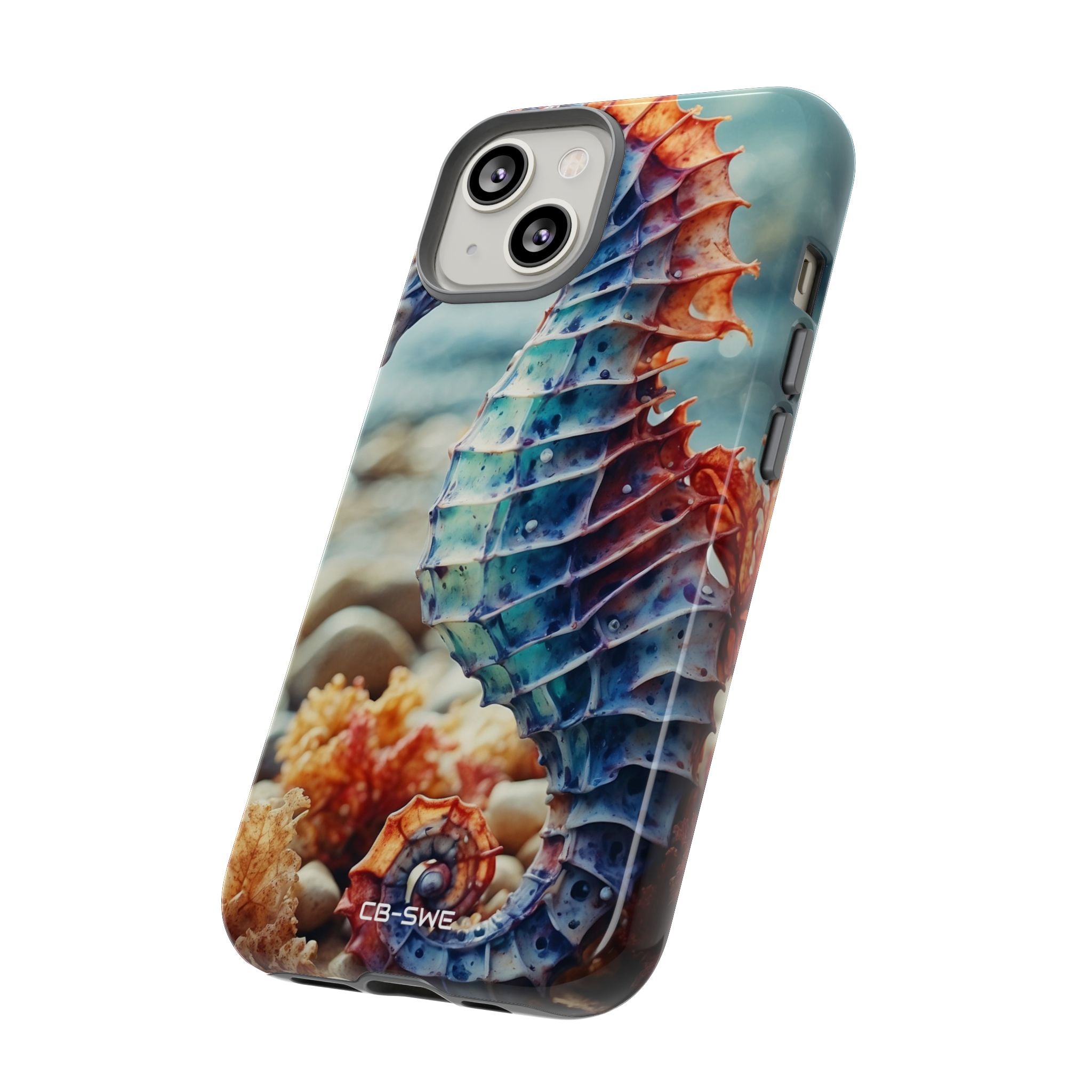 Seahorse Dances Freely - iPhone Case