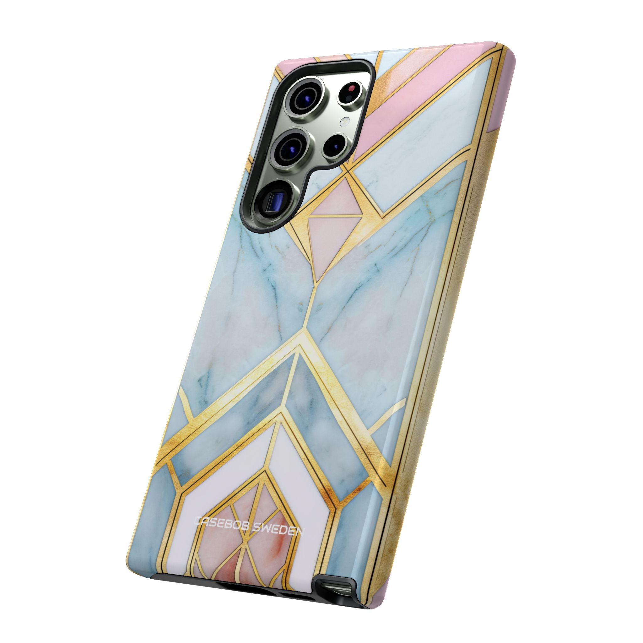 Gold Pink Art Deco - Tough Samsung S23 Phone Case