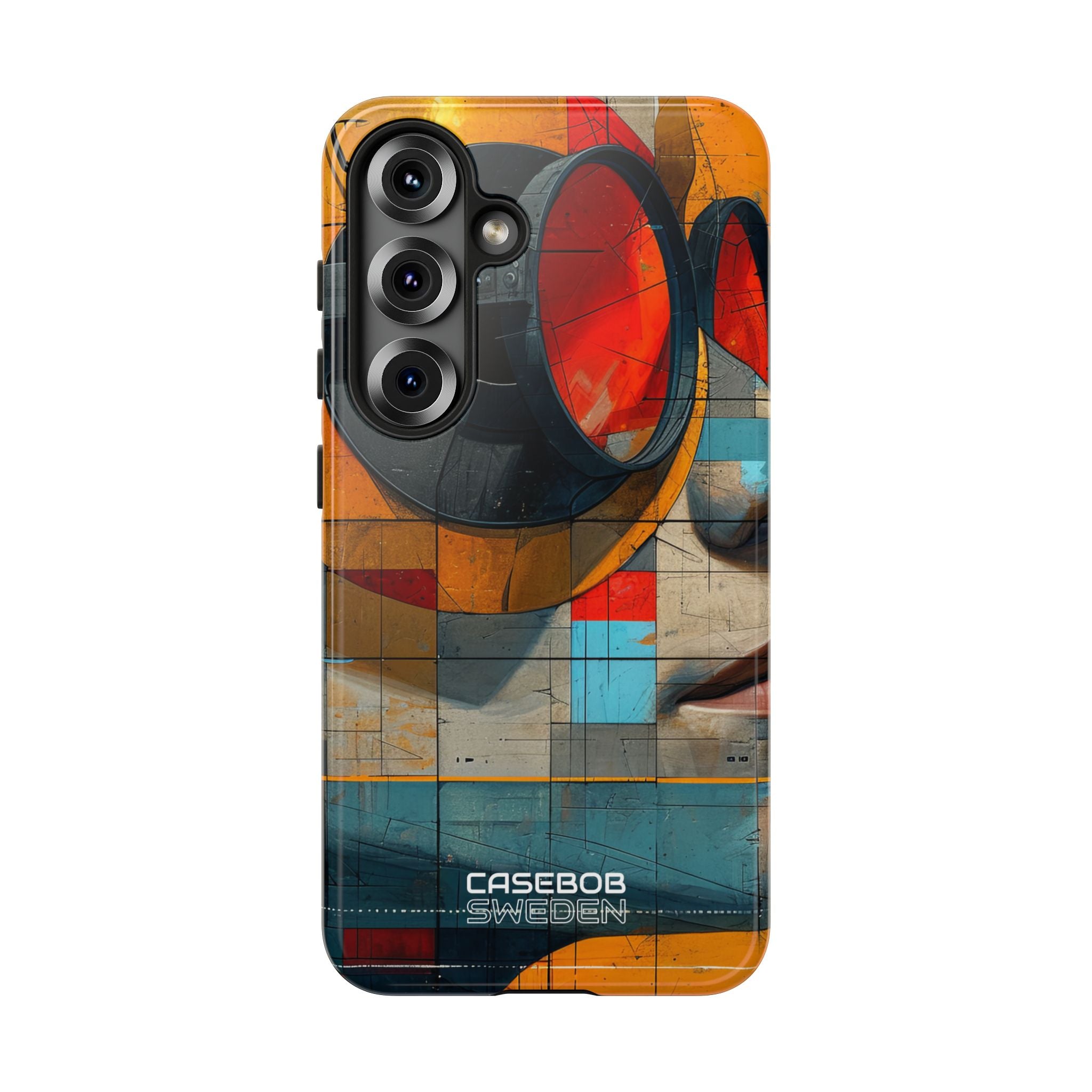 Futuristische Kubistische Visies Samsung S25 - Tough