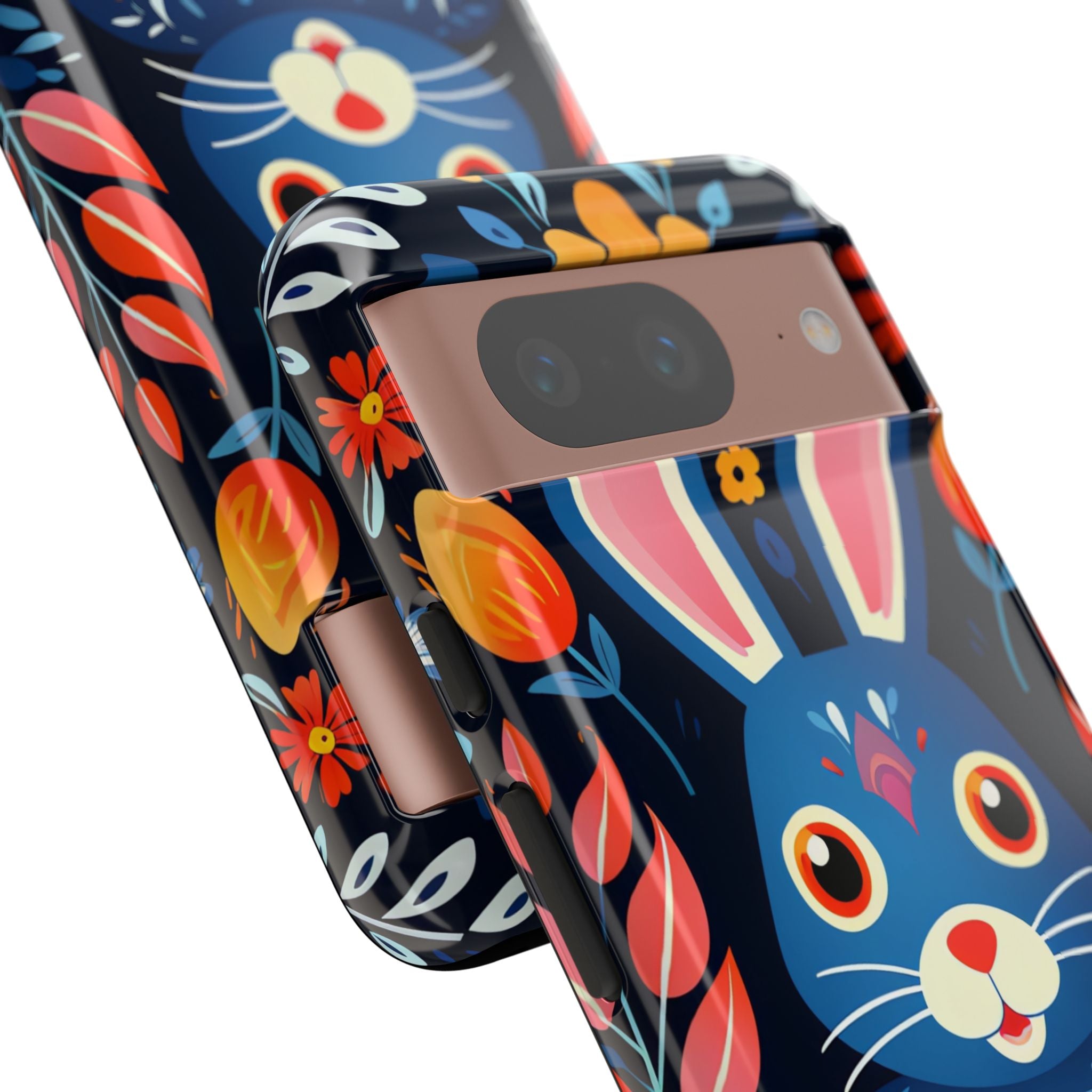 Bunny Jumps Joyfully - Google Pixel Case