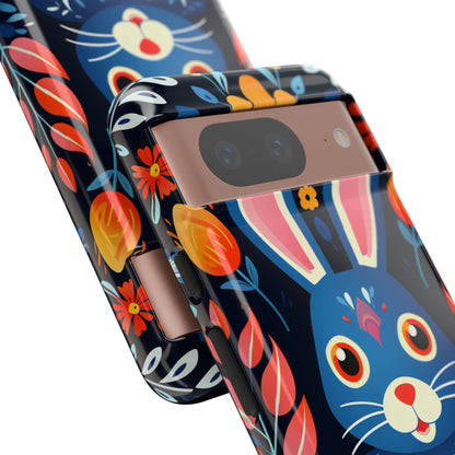 Bunny Jumps Joyfully - Google Pixel Case