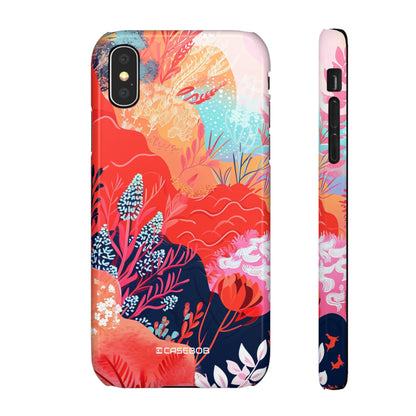 Living Coral | Handyhülle für iPhone (Slim Case)