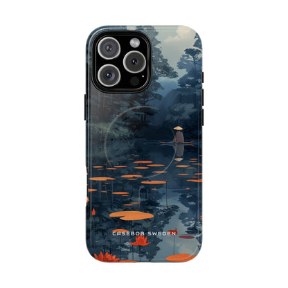 Tranquil Lotus Reflections iPhone 16 | Tough+ Phone Case