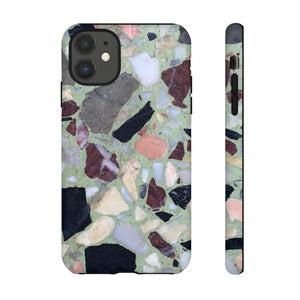 Terrazzo in Green - Protective Phone Case