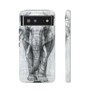 Technic Elephant | Protective Phone Case for Google Pixel