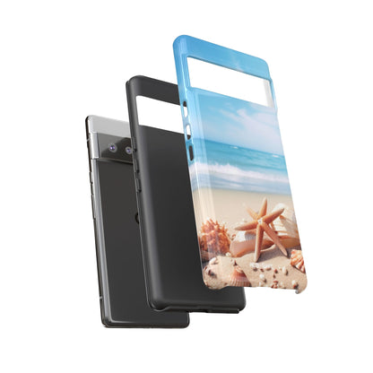 Shells Rest Beneath Waves - Google Pixel Case