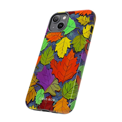 Vivid Leafburst iPhone 14 Plus Case - Tough