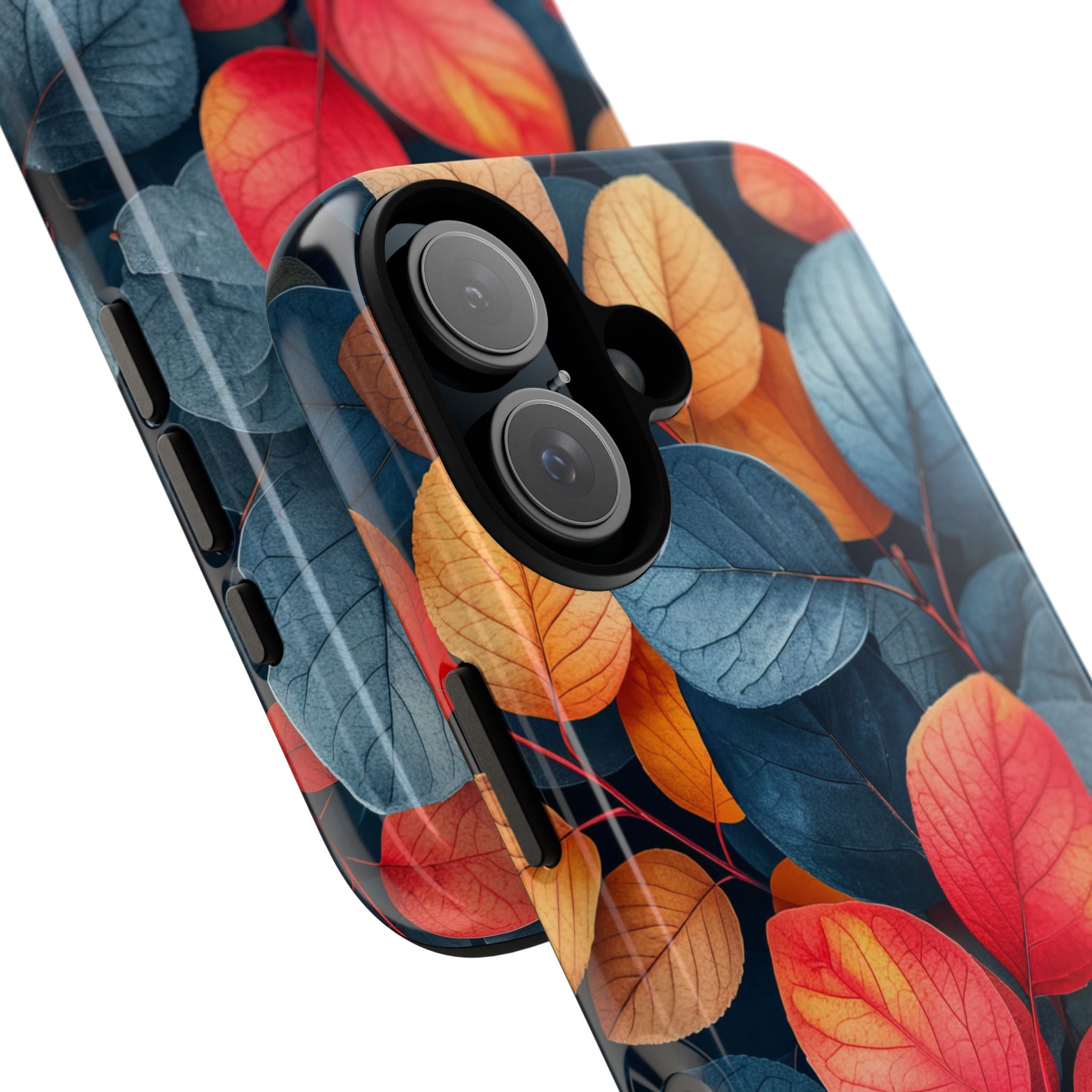 Vibrant Nature Leaves - Tough iPhone 16 Phone Case