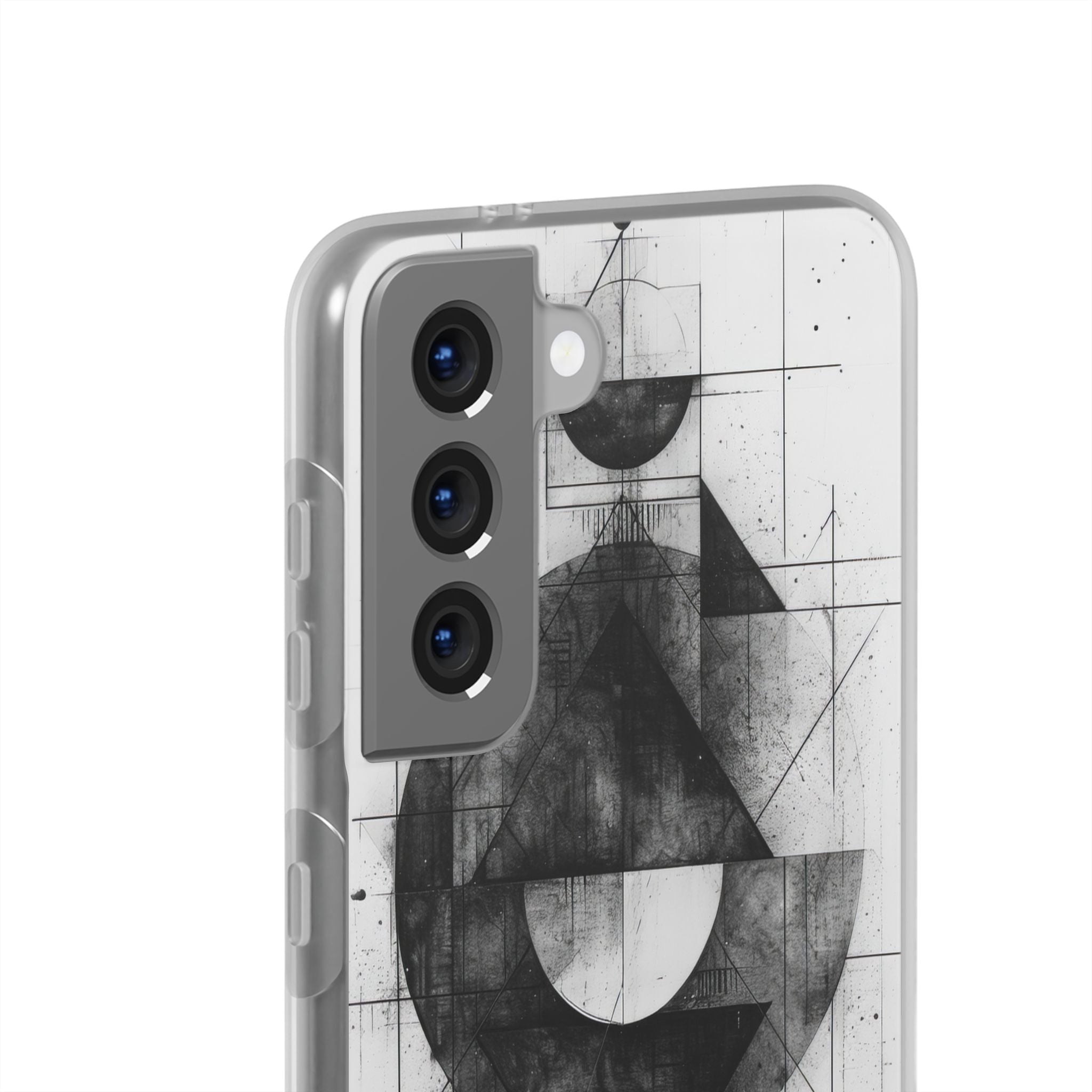 Monochrome Geometry | Flexible Phone Case for Samsung Galaxy