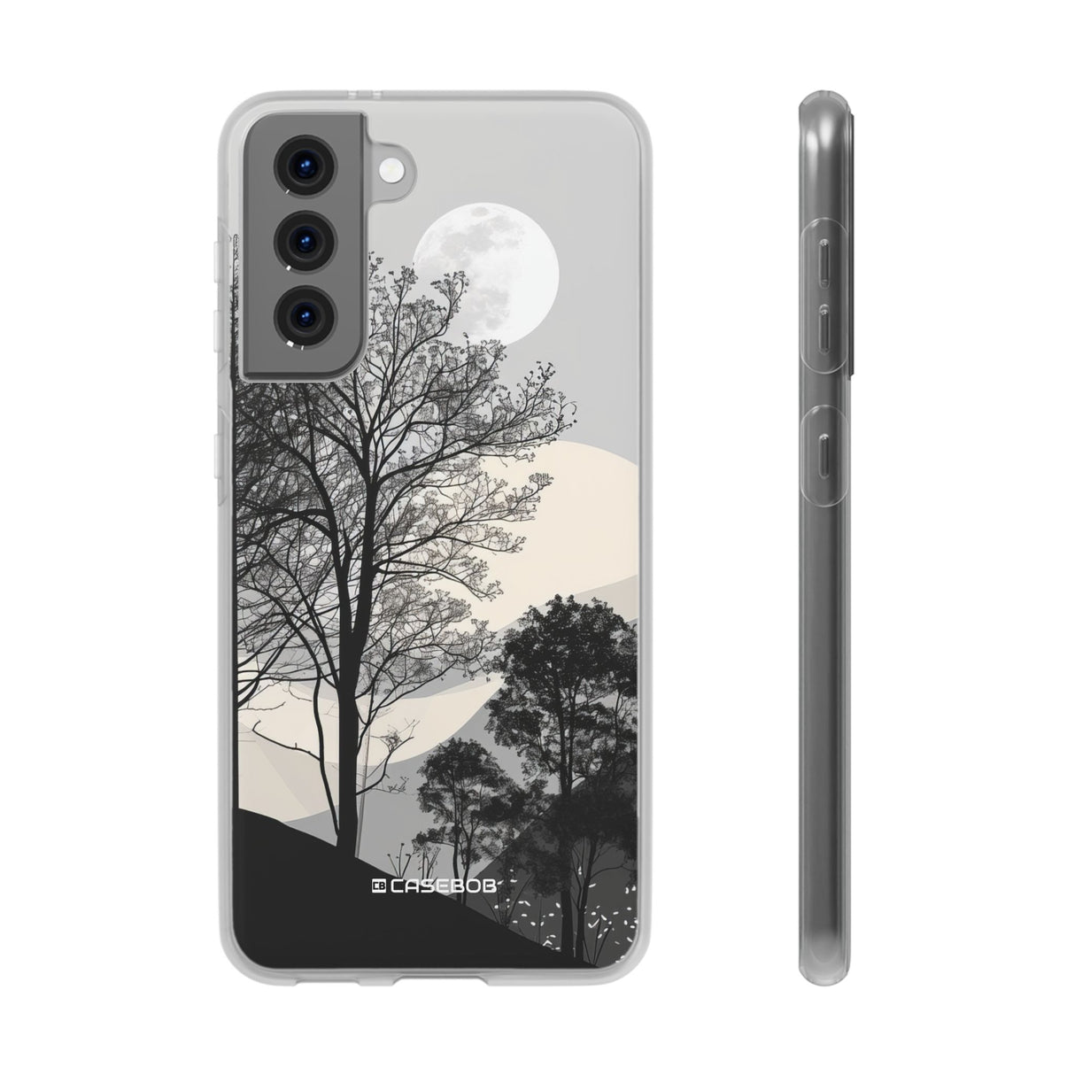 Moonlit Elegance | Flexible Phone Case for Samsung Galaxy