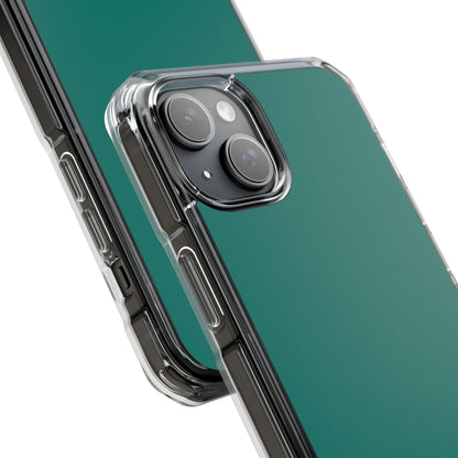 Pine Green - Clear Impact Case for iPhone