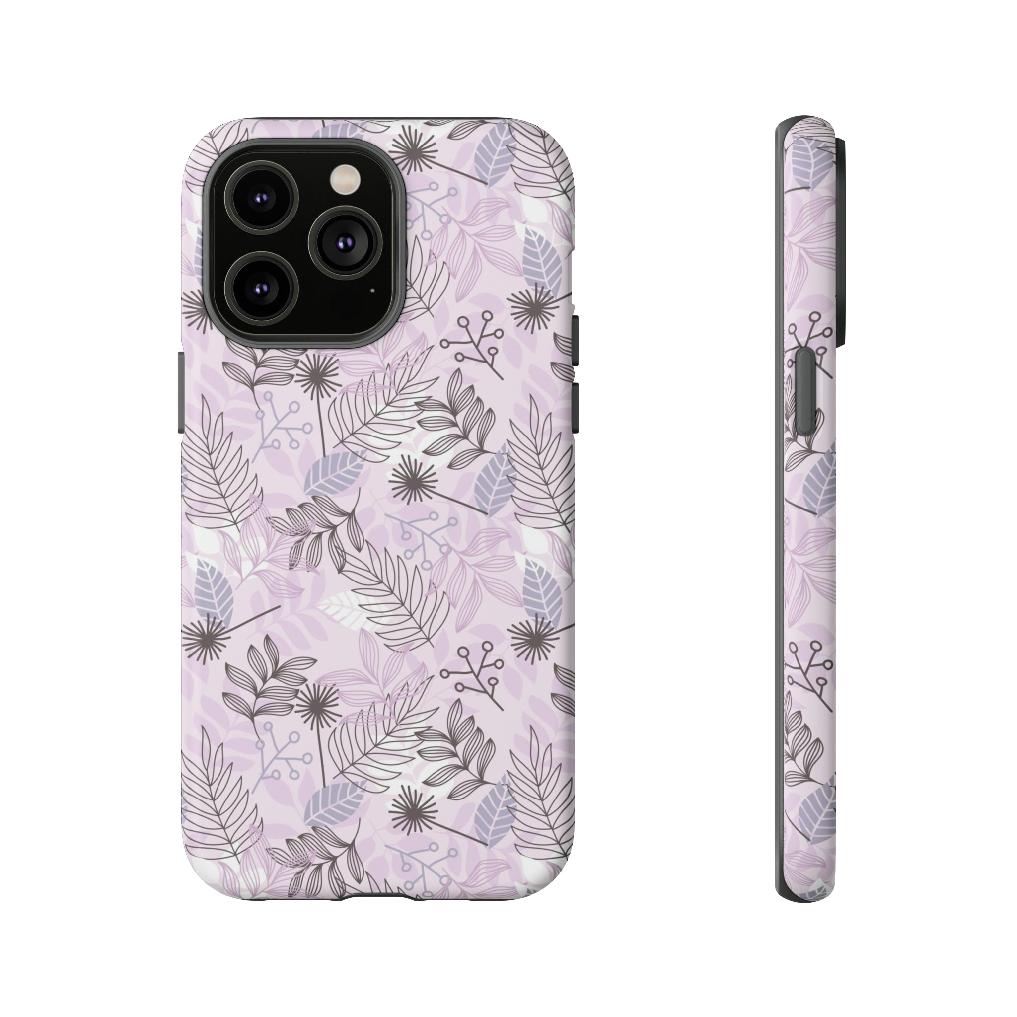 Purple Leaf - Protective Phone Case