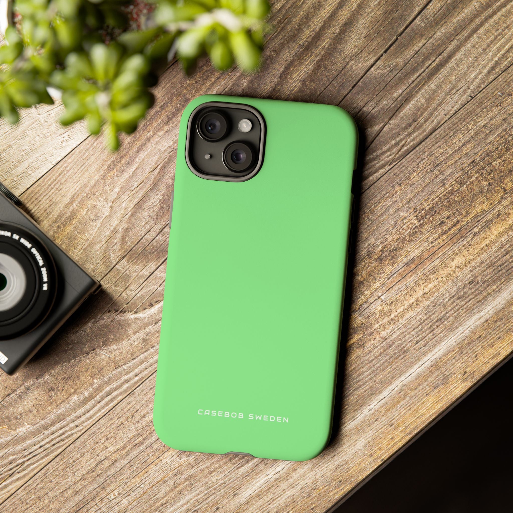 Light Green iPhone 15 - Tough Phone Case