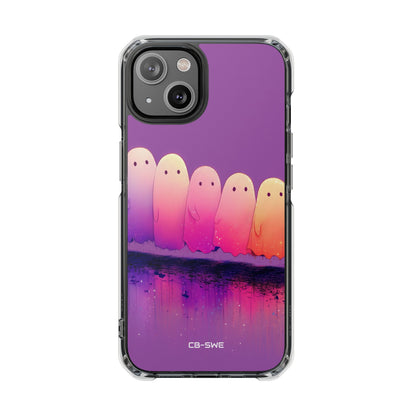 Ghosts Dance Playfully iPhone Case - Impact
