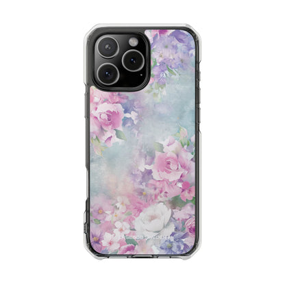 Dreamy Floral Watercolor - Clear Impact iPhone 16 Phone Case