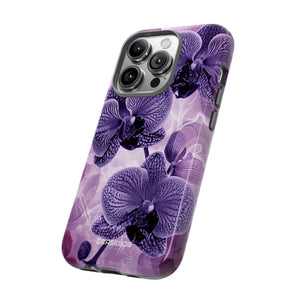 Strahlendes Orchideen-Design | Handyhülle für iPhone (Schutzhülle) 