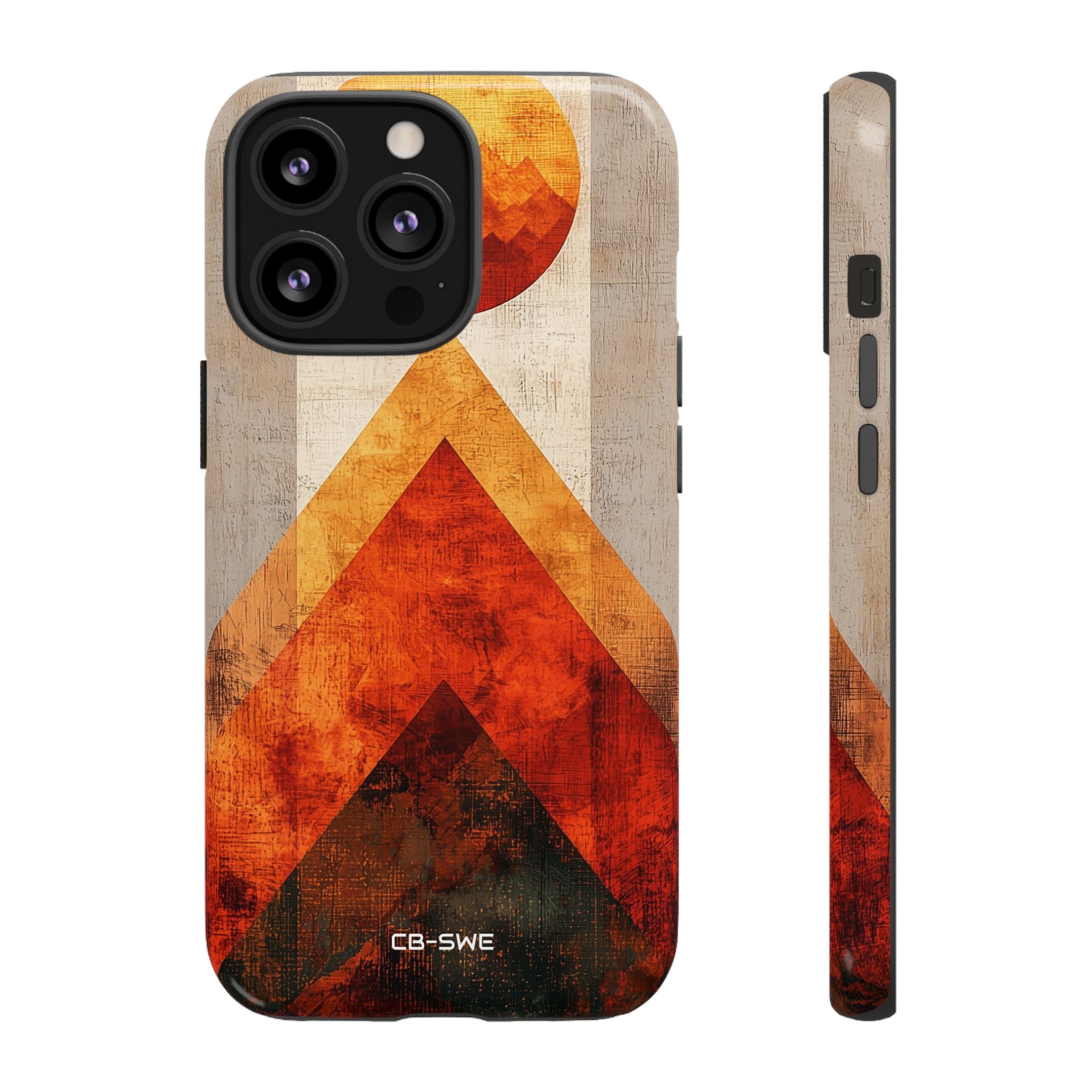 Sun Embraces Mountains - iPhone Case