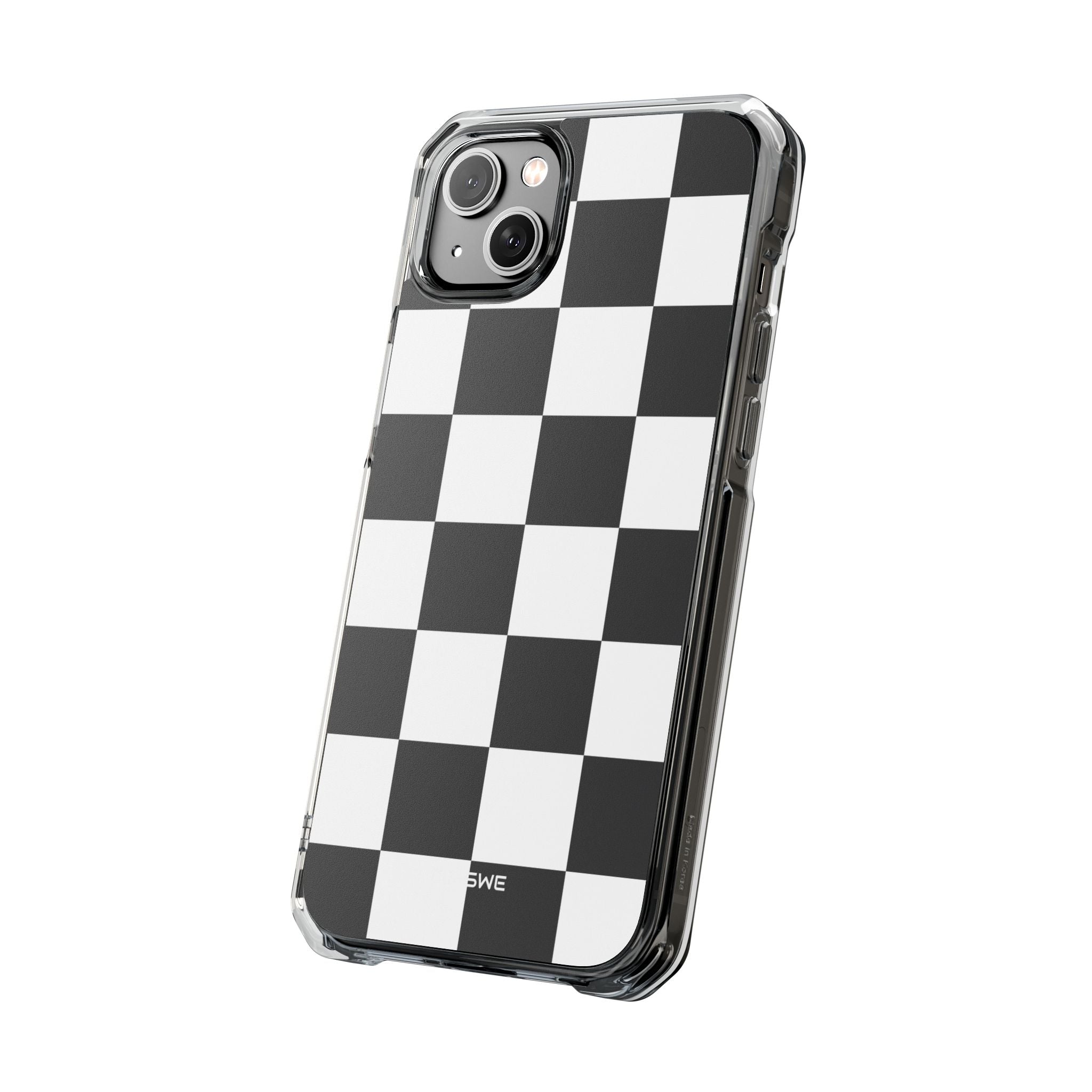 Symmetry In Squares iPhone Case - Impact