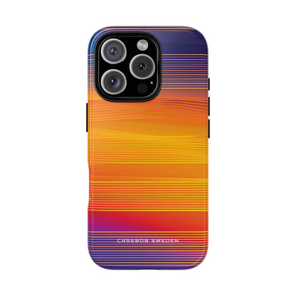 Gradient Sunset Flow iPhone 16 - Tough Phone Case