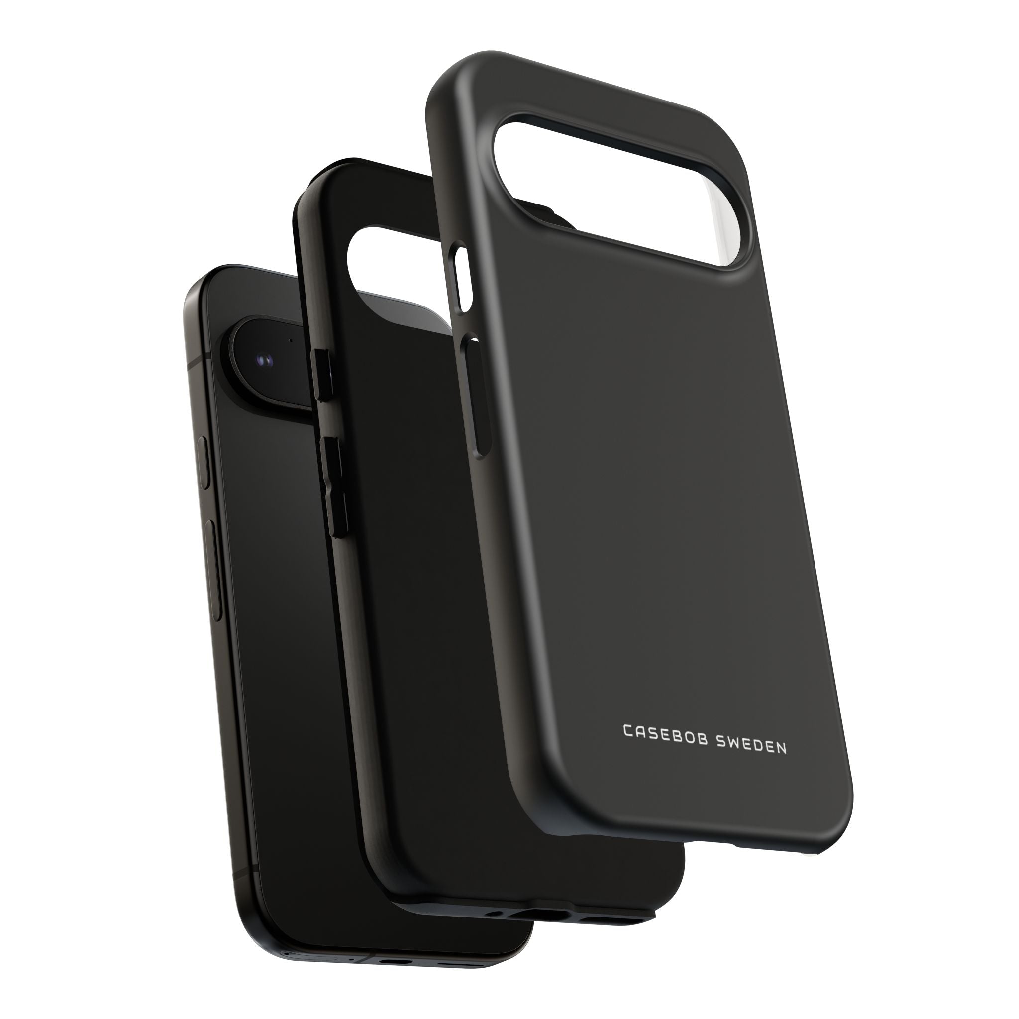 Silhouette Motion Black Google Pixel 9 - Tough Phone Case