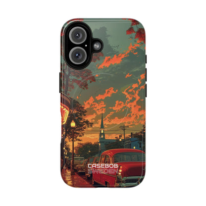 Sunset Boulevard Dreams iPhone 16 - Tough+