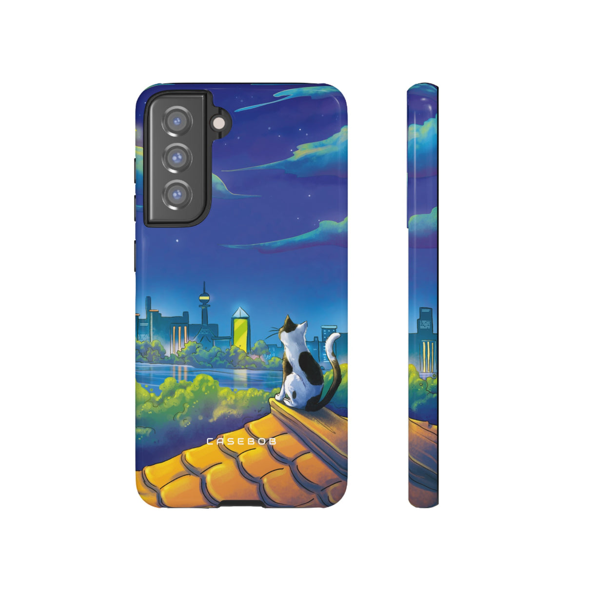 Cat Tin Roof - Protective Phone Case