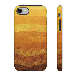 Sunset Gleam: Radiant Gradient - Protective Phone Case