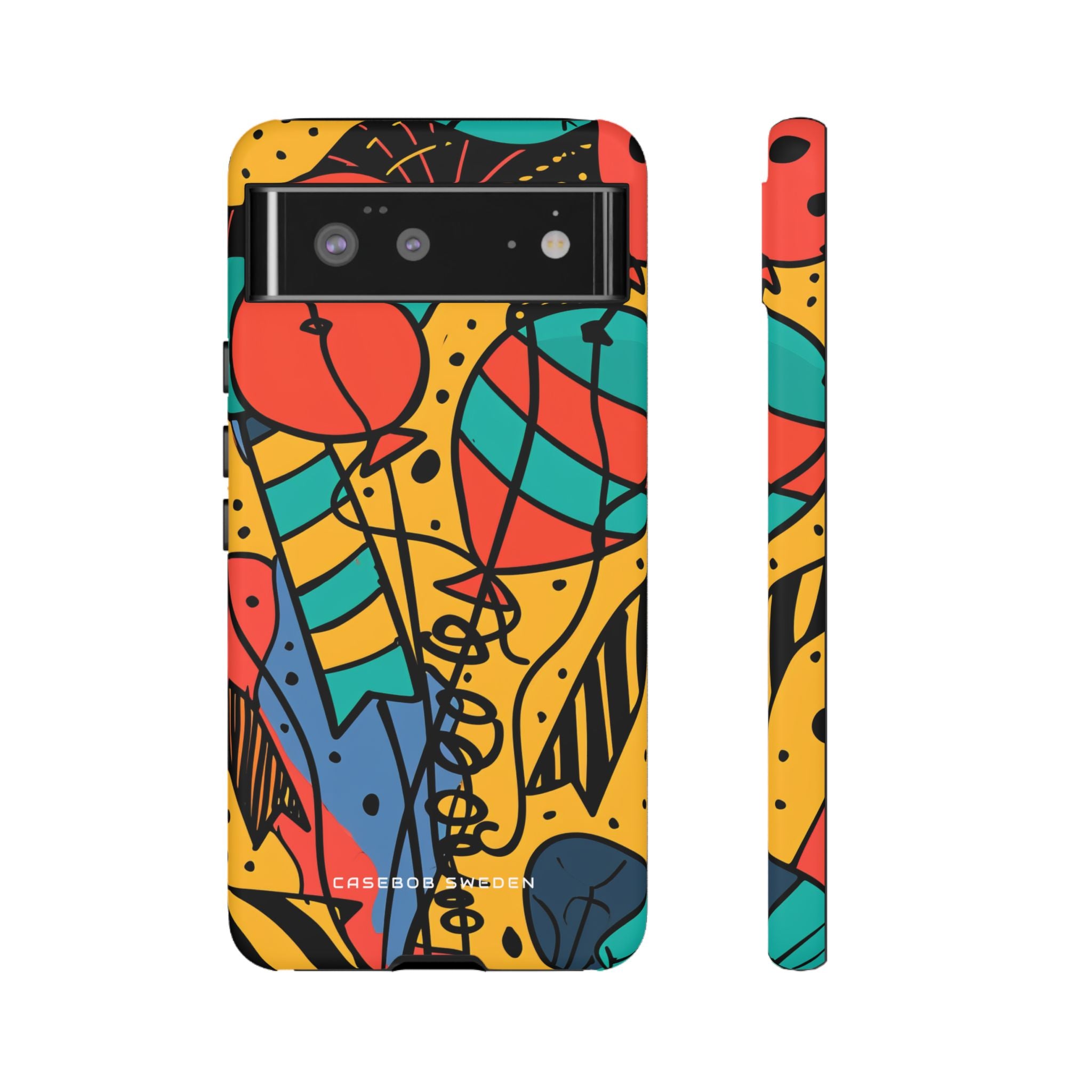 Playful Lines in Motion Google Pixel 6 - Tough Phone Case