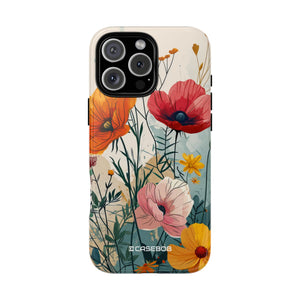 Whimsical Garden Watercolor Blooms - for iPhone 16