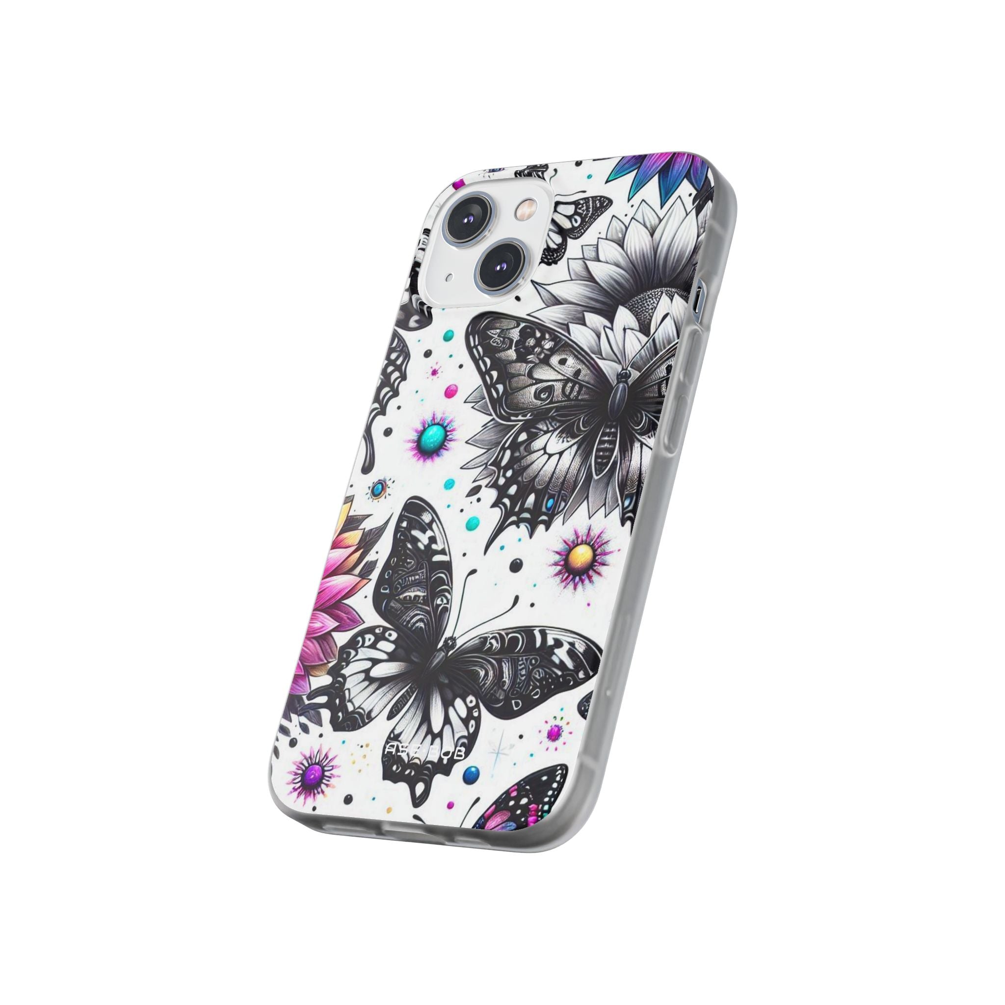 Butterfly Bloom iPhone 14 Case - Soft