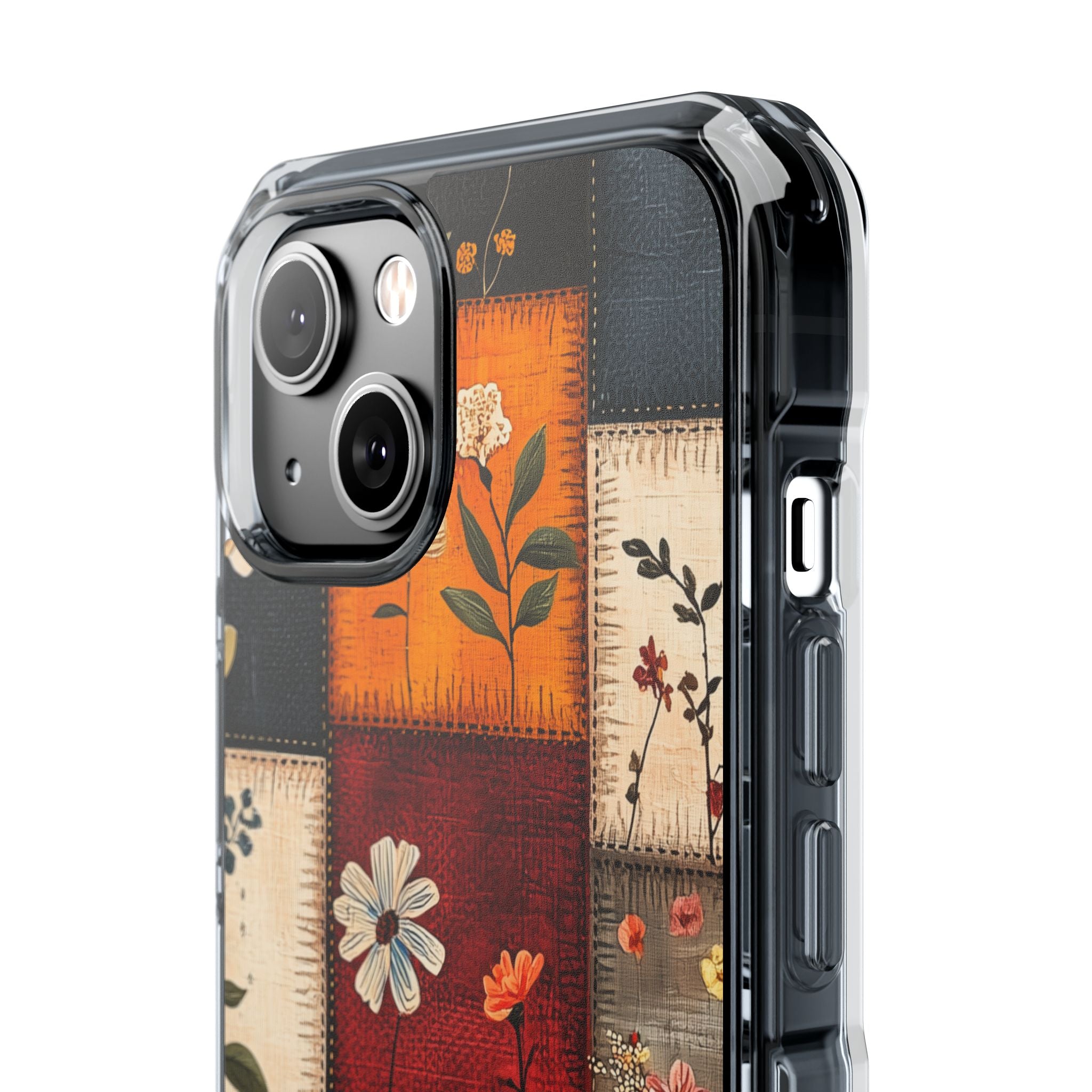Patchwork Blooms iPhone 14 Case - Impact