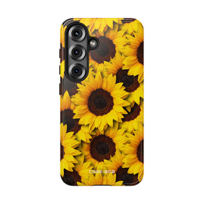 Sunflower Glow Samsung S25 Case - Tough