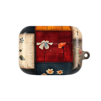 Patchwork Blooms - AirPods Case