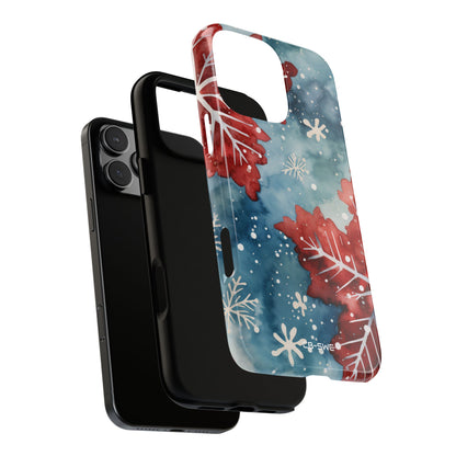 Winter Leaves Dance - iPhone Case