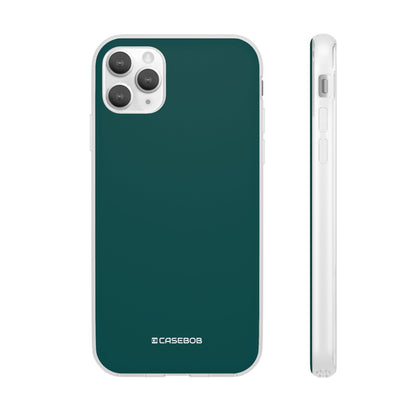 Deep Jungle Green | Phone Case for iPhone (Flexible Case)