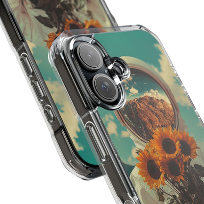 Sunflower Spacesuit Shine iPhone Case - Impact