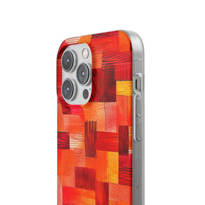 Warm Tone Pattern | Phone Case for iPhone (Flexible Case)