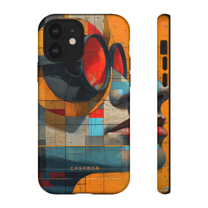 Cartoon Geometry Fusion - Protective Phone Case