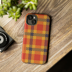 Orange Flannel - Protective Phone Case