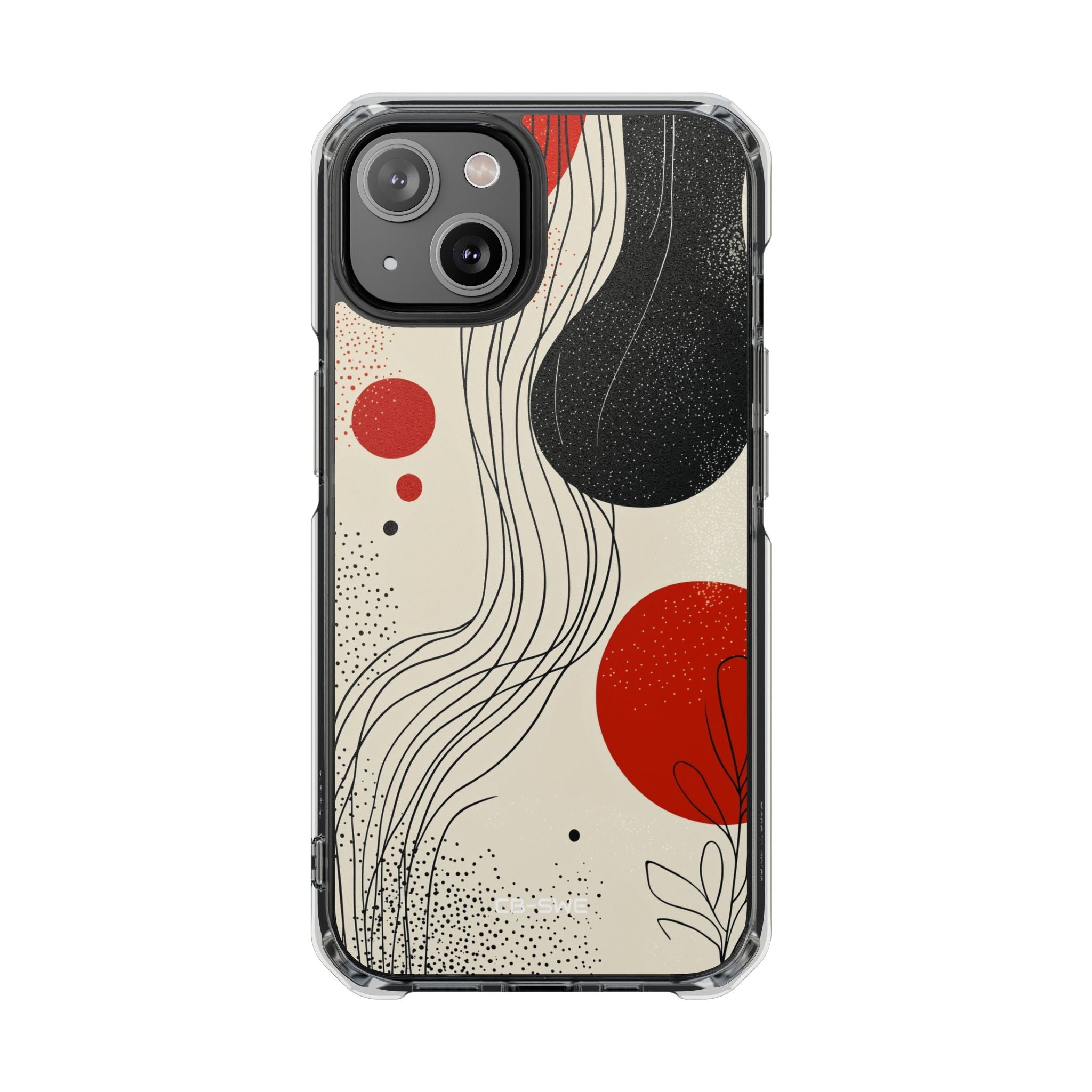 Waves Embrace Flora iPhone Case - Impact