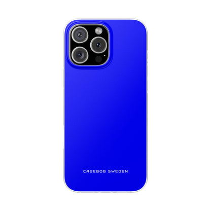 Blue iPhone 16 - Flexi Phone Case