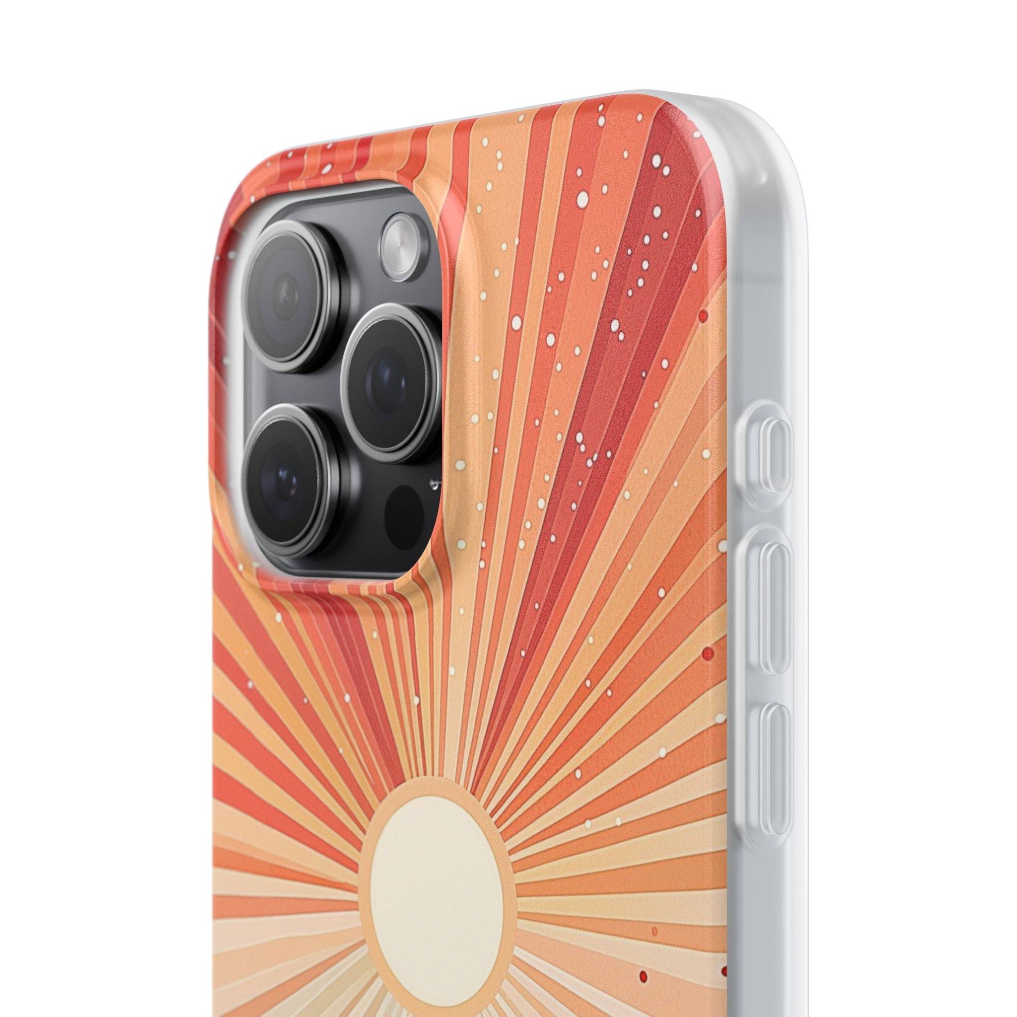 Solar Bloom iPhone 15 Pro Max Case - Soft