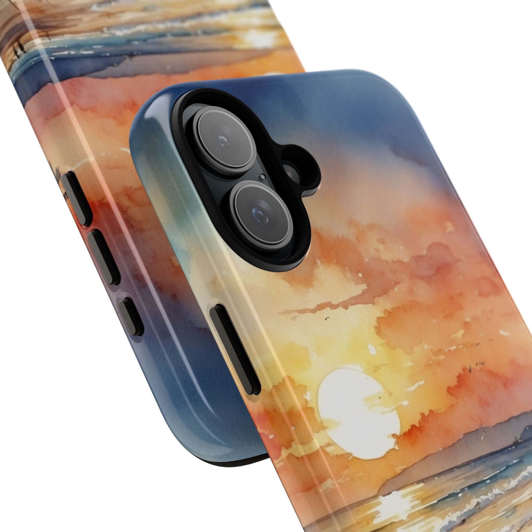 Sunset Dances Over - iPhone Case