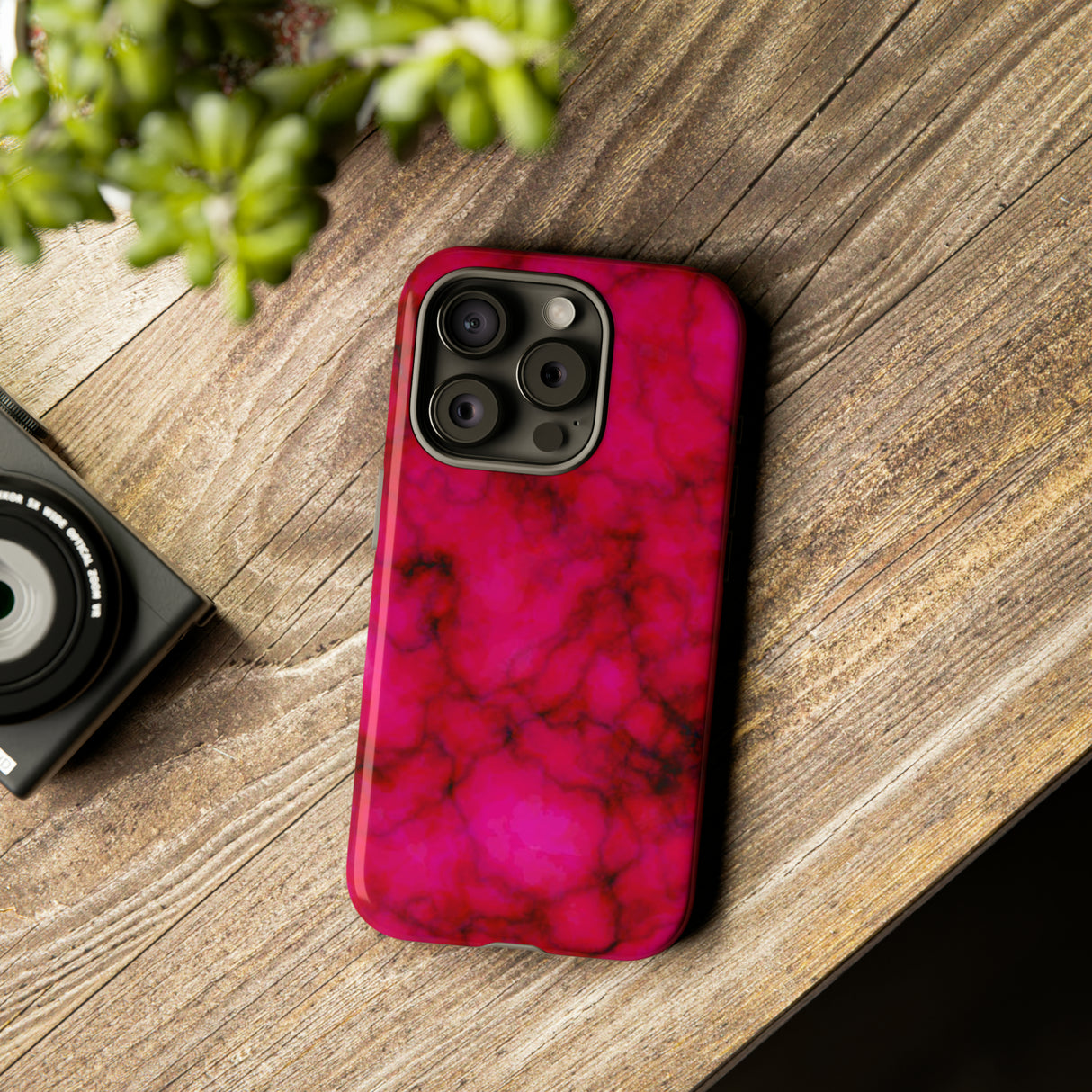 Bright Pink - Protective Phone Case