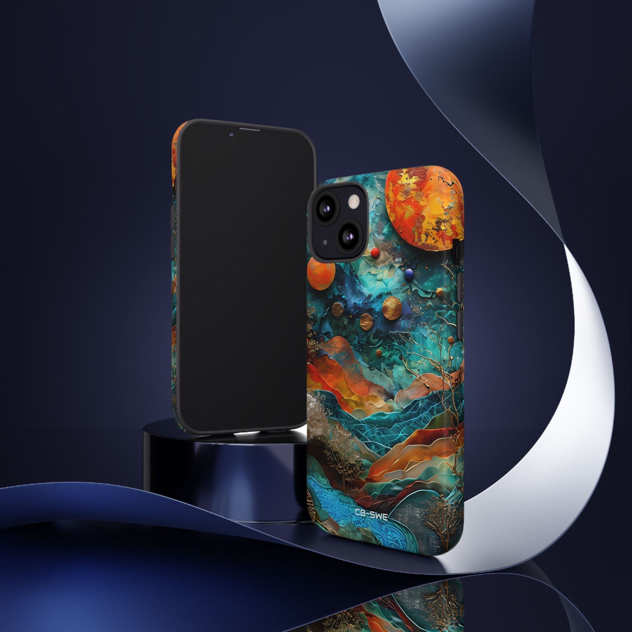Celestial Wonders Unfold - iPhone Case